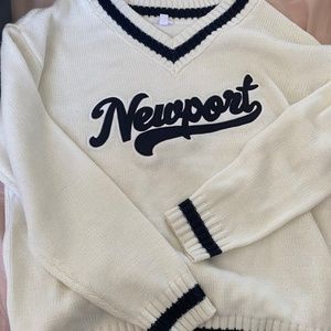 Varsity long sleeve shirt